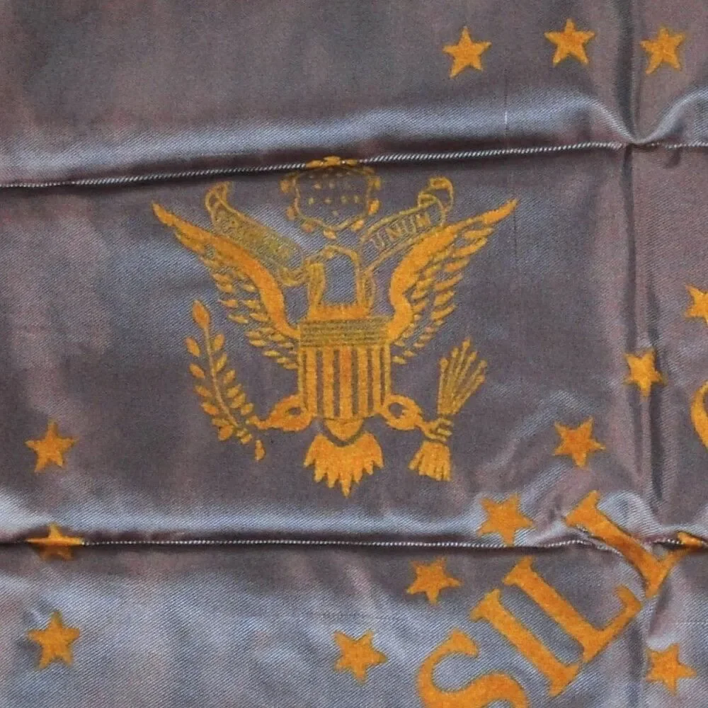 Vintage WWII US Army Sweetheart Pillow Cover Fort Sill Oklahoma Mother Dad Poem